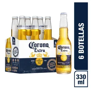 CORONA EXTRA SIX PACK BOTELLA (S) X 330 ML