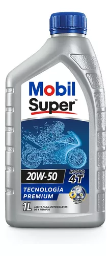 ACEITE MOBIL SUPER MOTO 4T 20W-50