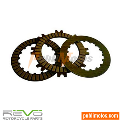 DISCO CLUTCH AKT 11OS C100 WAVE II C70 C90 JX3