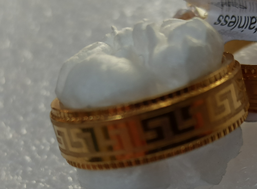 AROS DE MATRIMONIO FIGURA SS BORDE CORRUGADO 5X1,5MM ANA000154