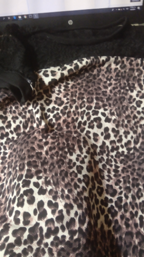 BLUSAS DE DAMA /ESTAMPADO DE TIGRE /ENCAJE NEGRO BCD00061