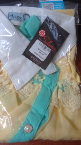 BLUSAS DE CHIFÓN CON ENCAJES BCD00051