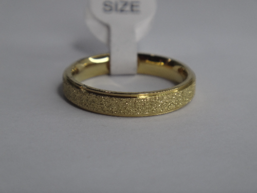 ANILLO EN ACERO ARO DE MATRIMONIO CORRUGADO 4X1MM ANA000115