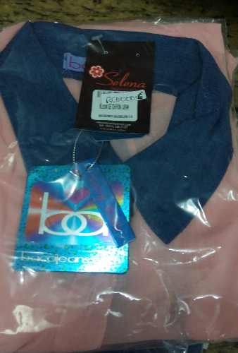 BLUSAS DE DAMA CHIFON ROSADA BCD00016