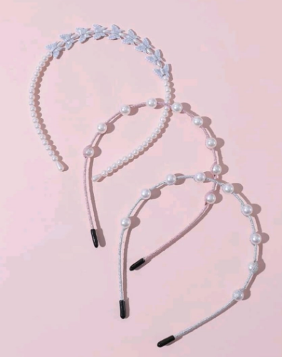 CINTILLOS PERLA/MARIPOSA 3 MODELOS  CNT000150