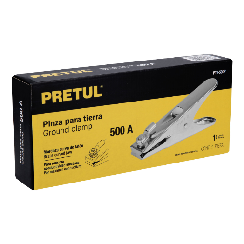 Pinza para Tierra de 500 AP. Pretul