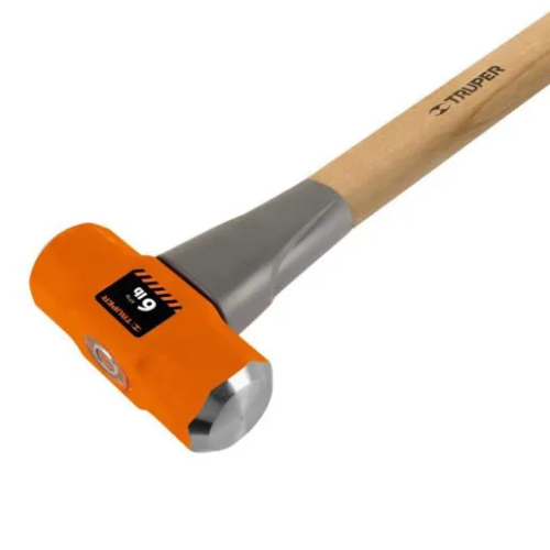 MARRO OCTAGONAL 6LB MANGO DE MADERA 36' TRUPER
