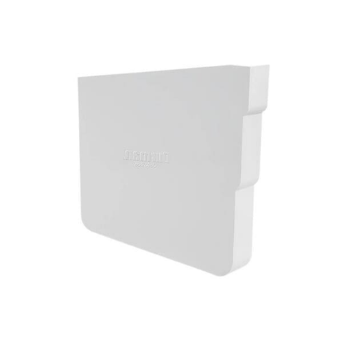 TAPA PVC BLANCA IZQUIERDA PERFIL MAXICANAL
