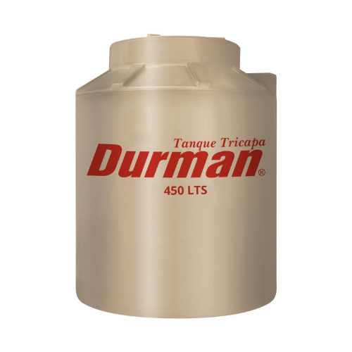 TINACO BEIGE TRICAPA 450LDURMA