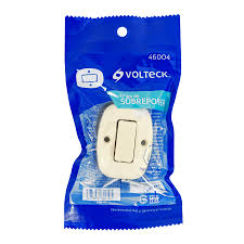 INTERRUPTOR DE SOBREPONER SENCILLO,VOLTECK