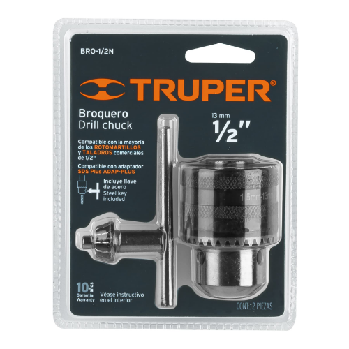 Broquero 1/2 con llave