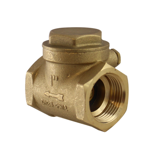 Valvula Check Horizontal Laton 1"