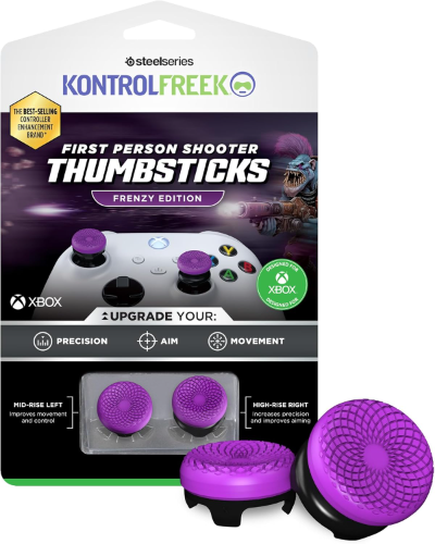 KontrolFreek Thumbsticks morado xbox x s one