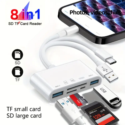 Adaptador USB OTG - Transferencia de Datos de Alta Velocidad