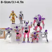 8-12CM Dragon Ball Z Freezer Figura Anime Juguetes Manna Congelador Figuras de Acción Estatua de PVC Modelo Muñecas Decoración Regalos para Niños