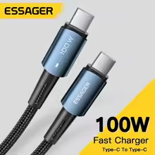 Cable de carga de teléfono móvil con carga rápida para Xiaomi Samsung Huawei Macbook, cable de carga tipo C a C PD100W de 60W