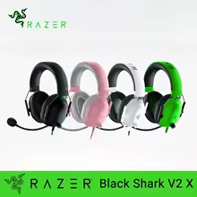 Razer BlackShark V2 X Auriculares para juegos con cable: sonido envolvente 7.1 - Juego para PS4, PS5, Nintendo Switch, Xbox