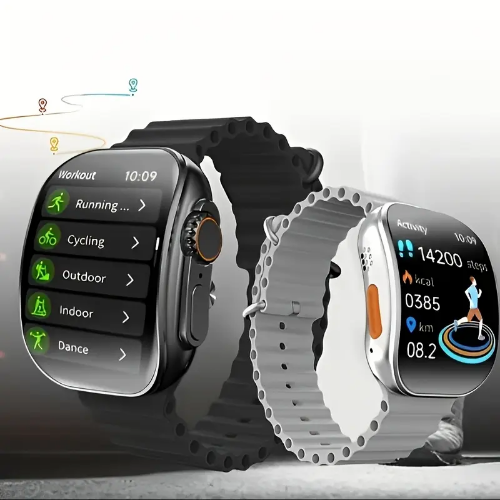 Reloj Inteligente para Hombres con 100 Modos Deportivos, Pedómetro y Brújula, Llamadas Entrantes/Salientes, Compatible con iPhone y Android