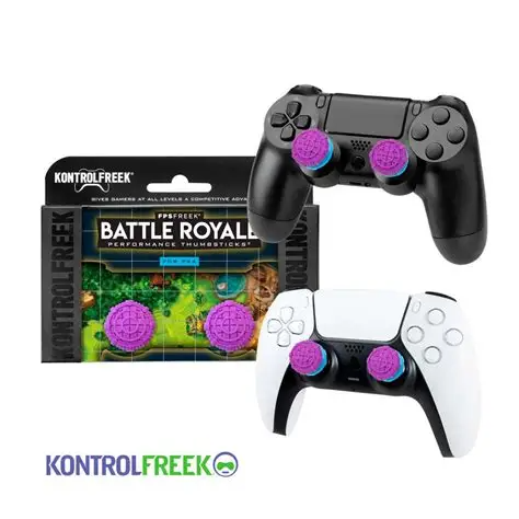 KONTROLFREEK BATTLE ROYALE PARA MANDO PS4  PS5 (MORADOS)