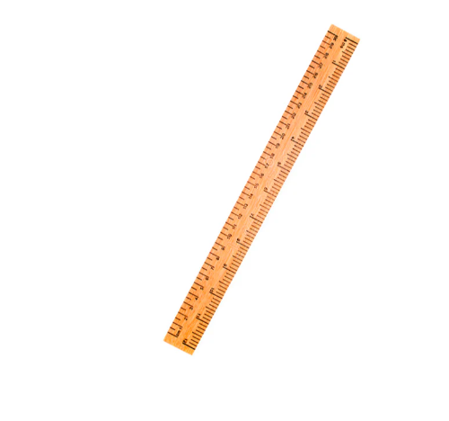 Regla de madera 30 cm