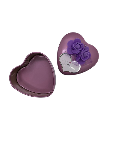 Corazon metálico pequeño