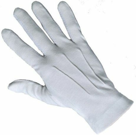 guante blanco pequeño