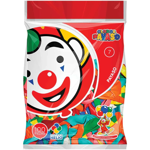 Bolsa de globos 50uni No7