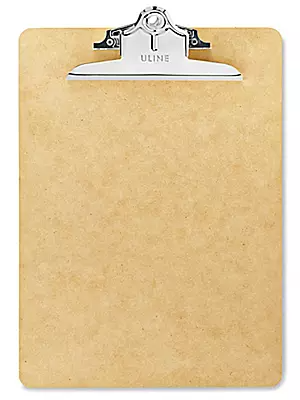 Tablero de documentos de madera grande