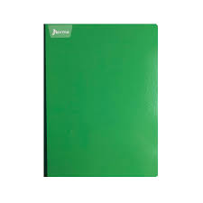 cuaderno grande cosido