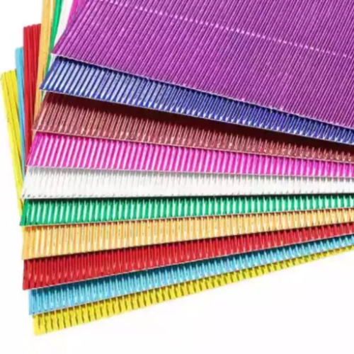 Pagina de papel corrugado