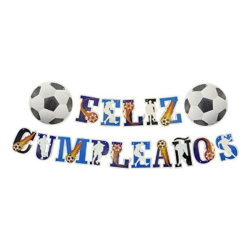 Banderin Letras de cumpleaños especial