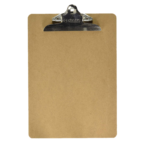 Tablero de documentos de madera pequeño
