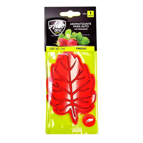 Aromatizante de carro hoja