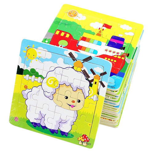 Juego rompecabezas pequeño