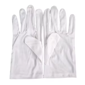 guante blanco grande liso