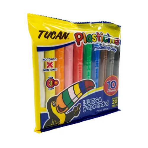 Plastilina multicolor Tucan