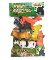 Bolsa de animales de granja grandes