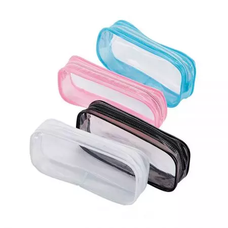 Estuche transparente