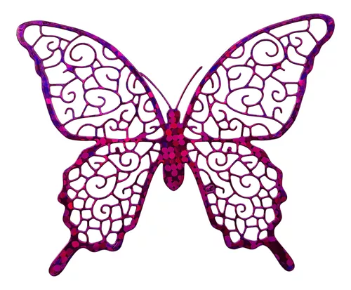 Mariposa troquelada