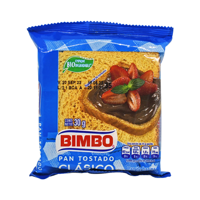 pan tostado bimbo