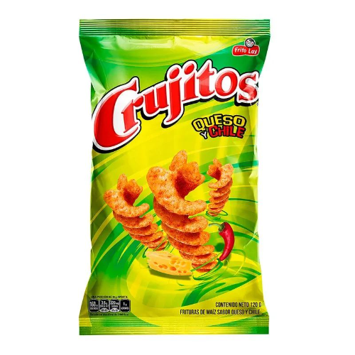 crujitos queso y chile 120 gr