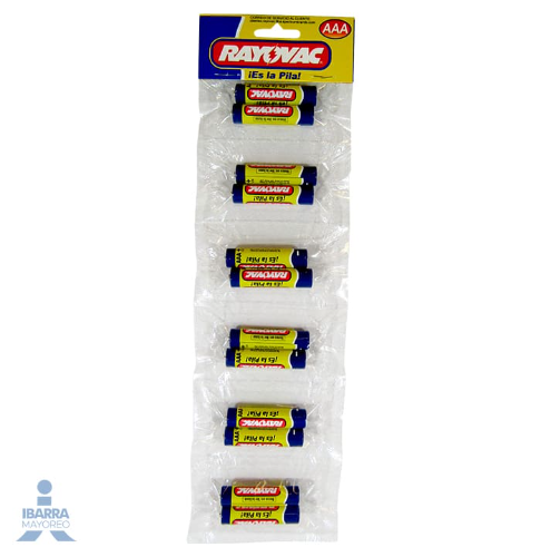 RAYOVAC bateria zinc AA