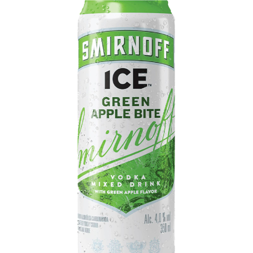 Smirnoff ice green apple lata