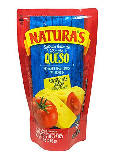 Salsa naturas queso y rancheras