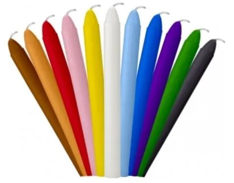 VELAS COLORES