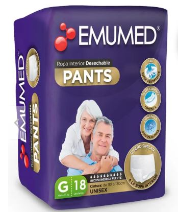 PAÑAL EMUMED PANTS G