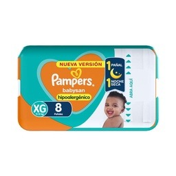 pañales pampers M