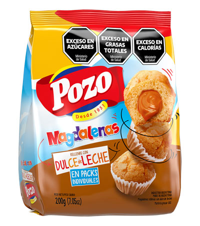 Magdalenas Pozo rellena 200g
