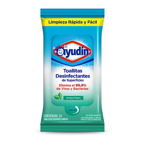 Toallitas desinfectantes Ayudín