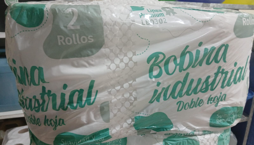 bobina industrial x 400 mts x 2 unidades